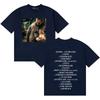 French Rapper SCH JVLIVS Tour Inspired Gothic High Quality Casual Oversized TShirt Unisexs Womens Cozy Summer Tee Shrits Teenagers