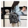 Schoolbag Middle and high school schoolbag New starry sky tie-dye backpack Fashion trend Large capacity backpack Spot wholesale
