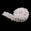 1 Yard Pearl Beaded Ribbon Lace for Wedding Dress Decoration 3cm Wide
