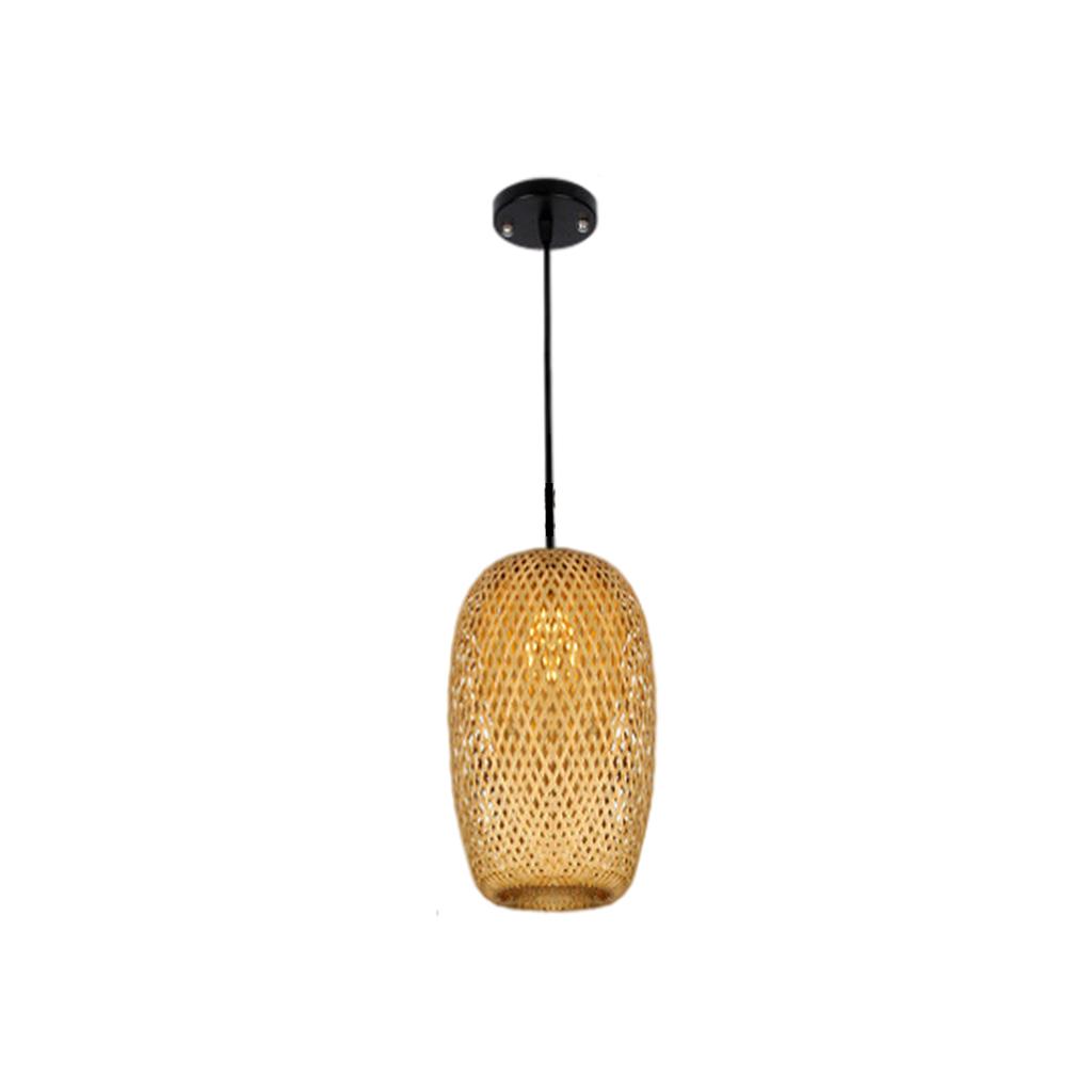 Bamboo Lamp Shades Weave Hanging Light Ceiling