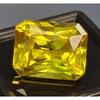 Natural Yellow Sapphire Emerald Cut 14-16 Ct VVS Certified Loose Gemstone