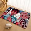 Animation Toilet-bound Hanako-kun Floor Mat Floor Mat Soft Flannel Non-Slip Door  Rug for Living Room