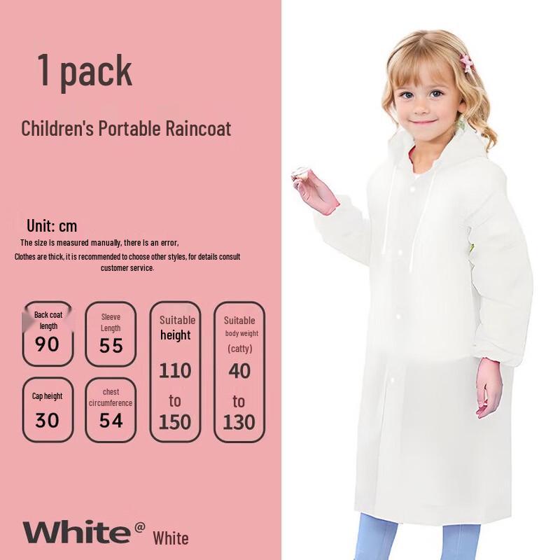 Children s EVA Lightweight Raincoat