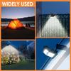 1/2Pcs 118LED Clip on Solar Light IP65 Waterproof Motion Sensor Security Light 3 Lighting Mode Solar Security Light for Outdoor