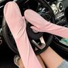 Elastische Lange Eis-Seiden-Ärmel Einfarbige Radhandschuhe Atmungsaktive Sonnenschutz-Armabdeckungen Damen