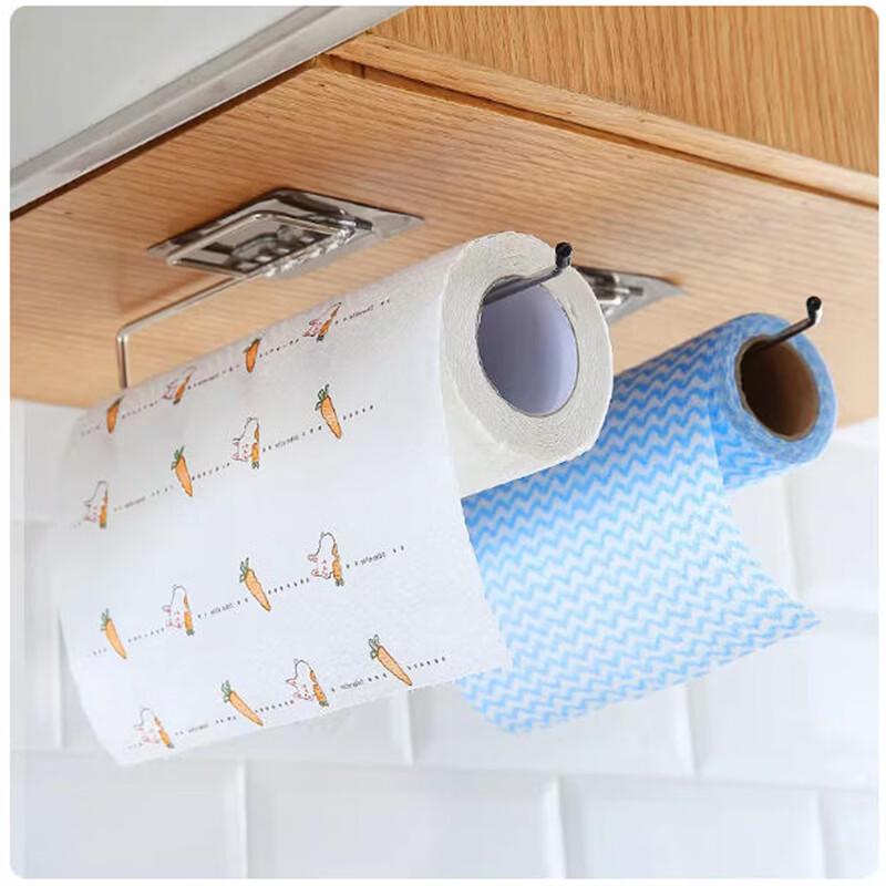 Punch-Free Kitchen & Bathroom Rag Hook