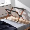 Soporte de cubo de hielo de aluminio ajustable para camping al aire libre - Estante enfriador plegable y conveniente