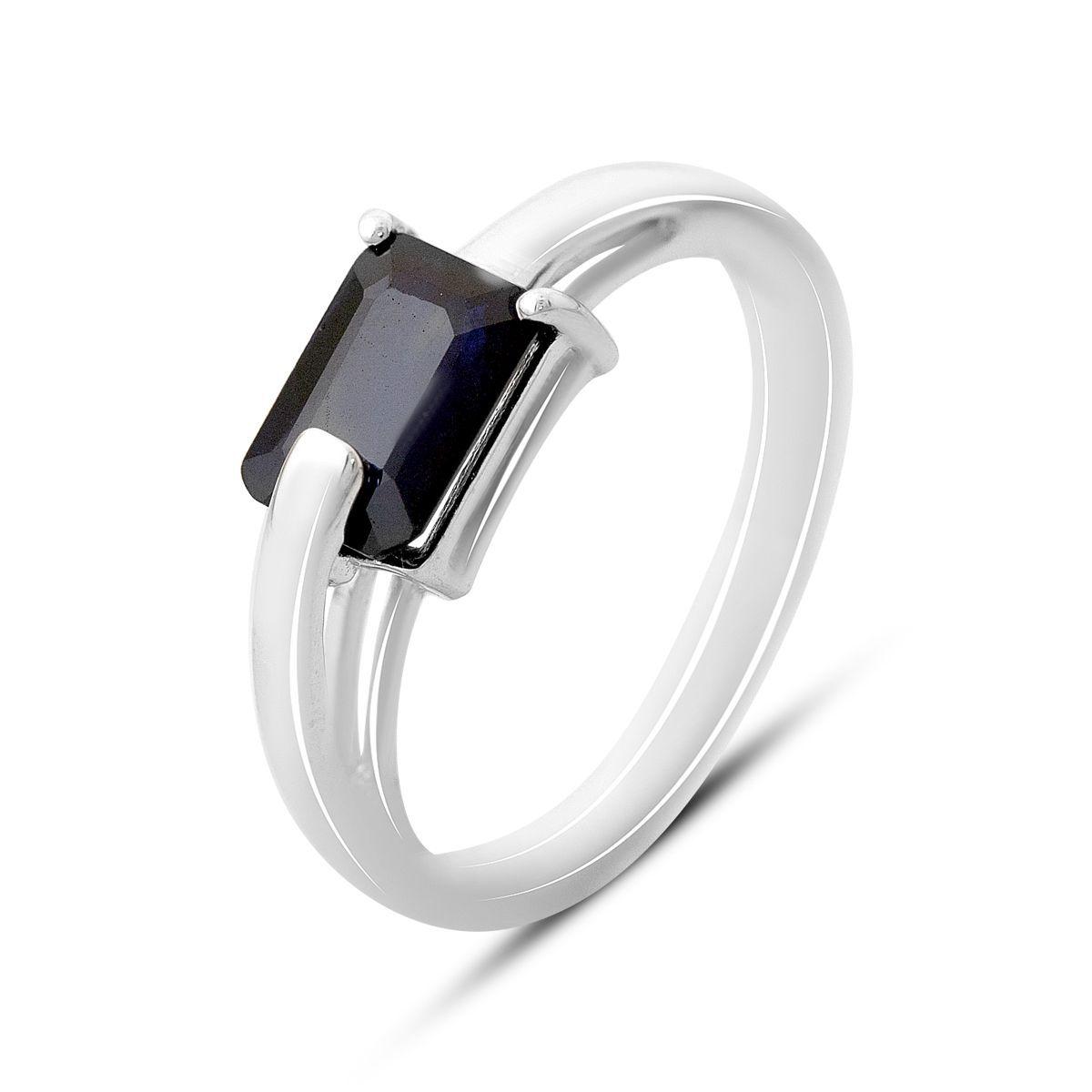 

Silver ring with natural sapphire 1.69ct, product weight 2.57g (2162759) 18