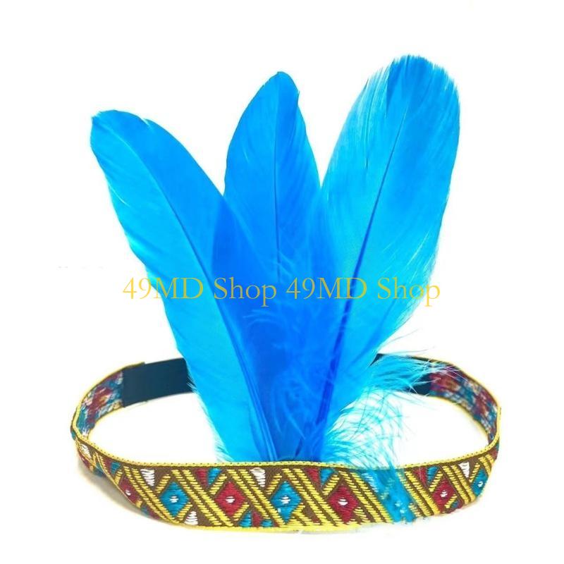 49MD Versatiles Headbands Fashionable Lovely Hairband Children Trendy Headpiece African Themed Head Accessory