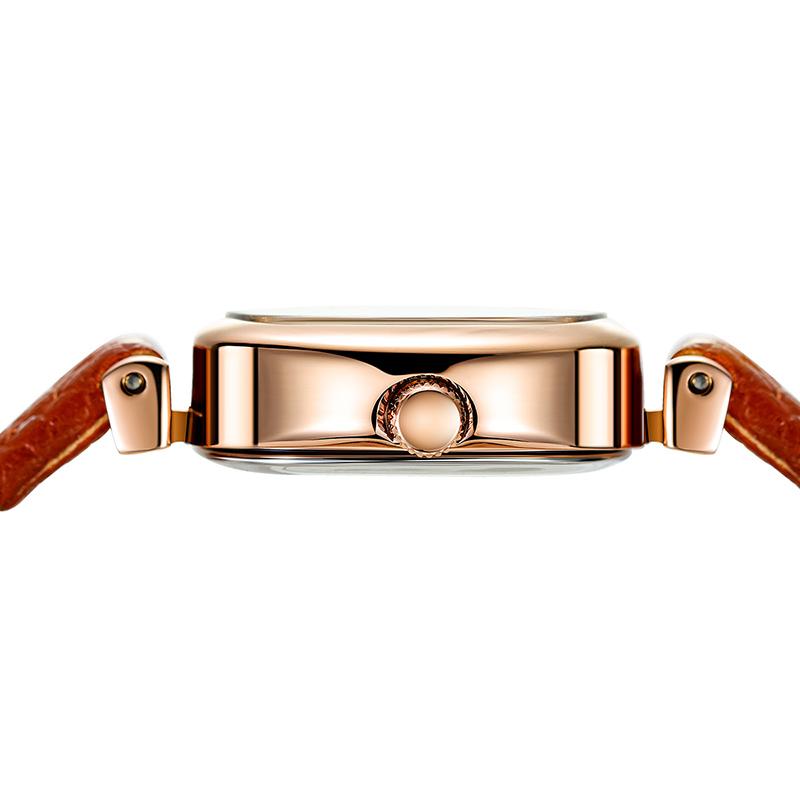 SINOBI Elegant Woman's Watches Original Design Small Dial Ladies Quartz Wristwatches Fashion Leather Strap Clock Reloj Mujer