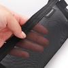 HE CHOOSES D034 Nylon Mesh Pencil Storage Bag Student Stationery Bag