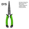 Portable Multifunction Fishing Pliers Ergonomic Handle Ring Opener PE Line Cutter Hooks Remover Fishing Line Scissor Fishing Accessories