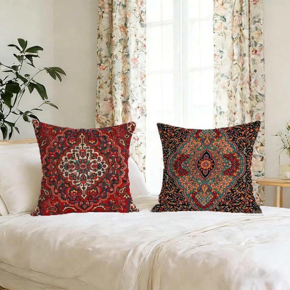 Vintage Persian Style cushion cover For Pillow Printing Sofa Decoration Home Car Room Coffee Shop Office Nordic Simplicity