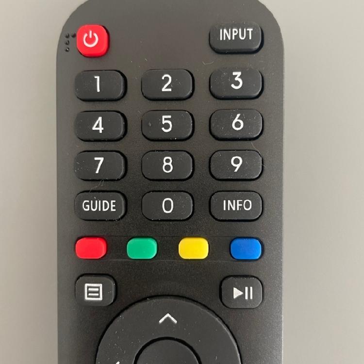 Multifuntional TV Remote Easy Operation Remote Controller Suitable for Multiple Models Ergonomic Grip Responsive Keypad