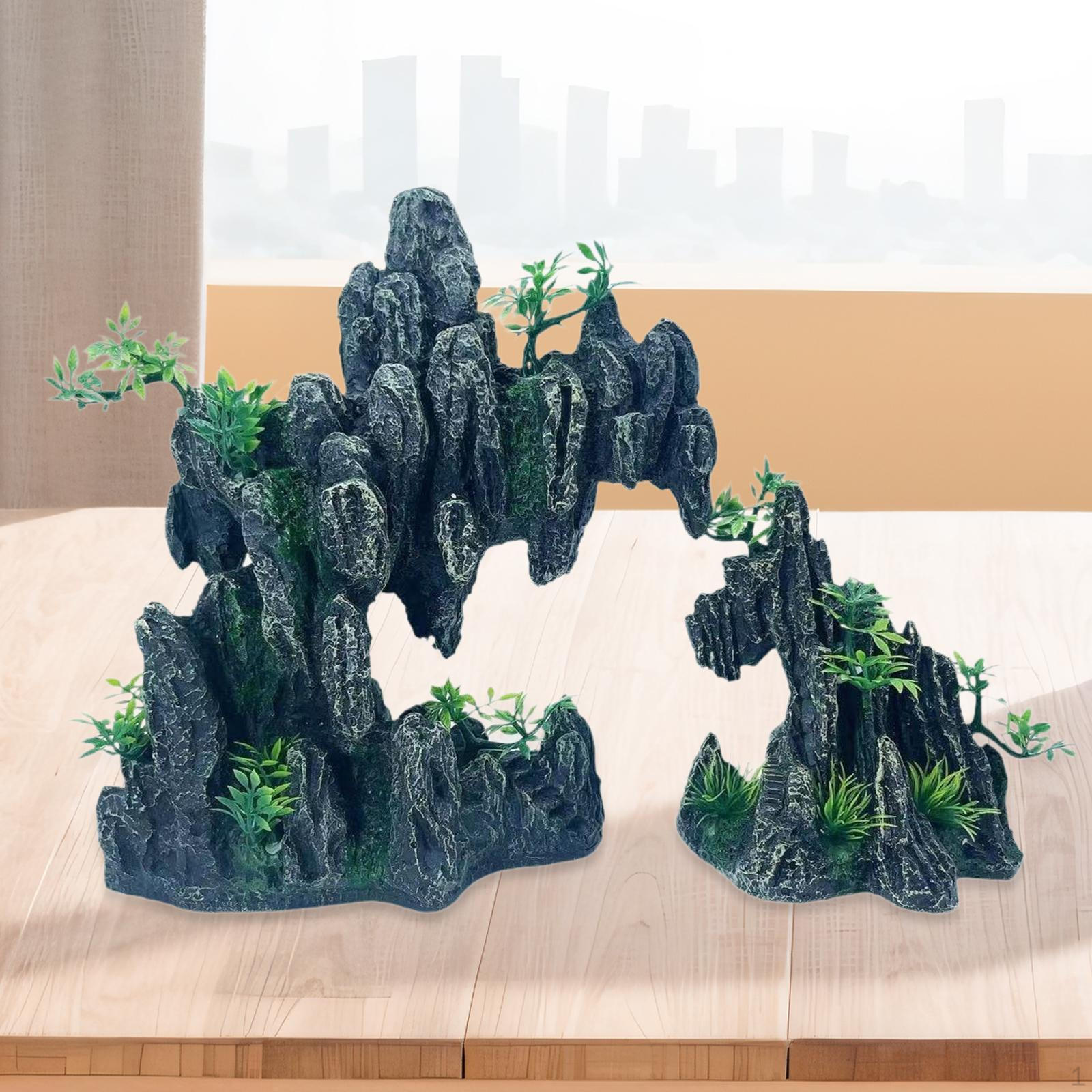 

Декор для аквариума с простой установкой. Домашний акваскейпинг 1 Set