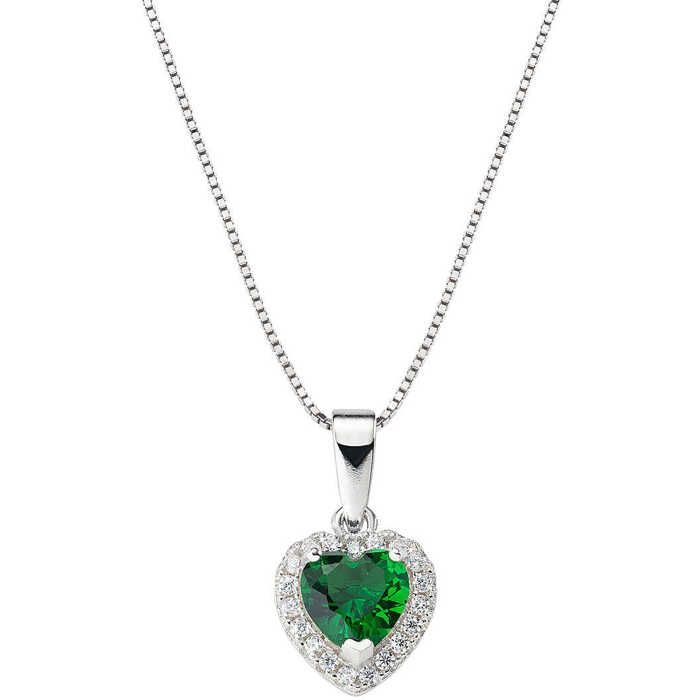 Collier - Argent 925 Vert - Amen - CLTICBVE