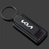 ZNEM4 3-farbig Auto Schlüsselanhänger Logo Schlüsselring Kette Anhänger Geschenke Auto Zubehör Für Kia rio ceed sportage cerato soul sorento k2 k5 Klapp