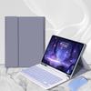 11th Gen iPad Wireless Bluetooth Keyboard & Protective Leather Case for Apple M5 2025, Air 13-inch Tablet.