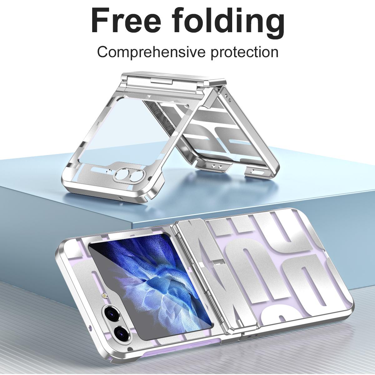 

Жесткий чехол с нескользящим покрытием для Samsung Z Flip 5 5G Flip5 Zflip5, складной дизайн, аксессуары для телефонов for Samsung Z Flip 5