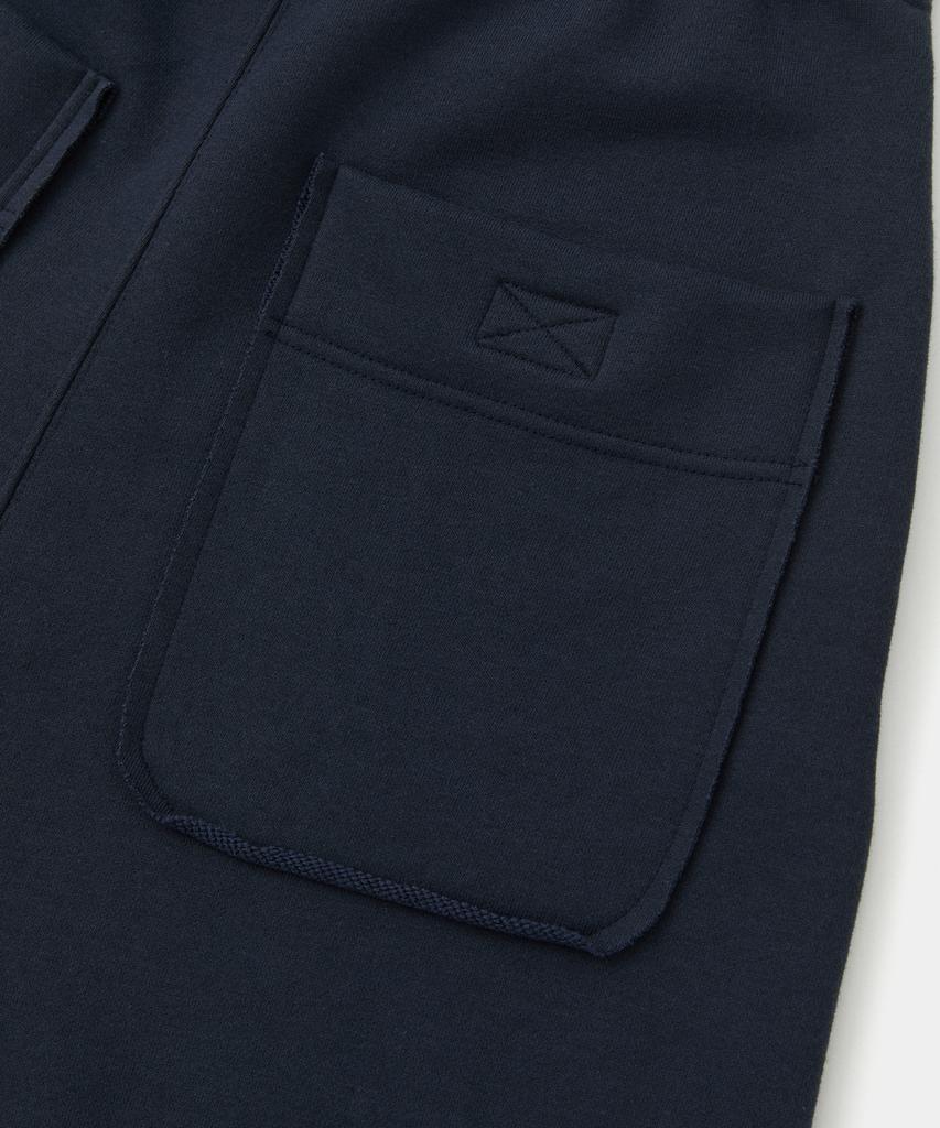 Laikeueomojeu Cut-Off Velcro Bermuda Pants_Navy
