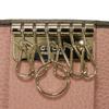 Used 6-ring keychain (product numbers 9539, 354499, CAO2G, 2160, 7949) in pink with a two-tone snap button and cursive