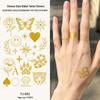 Chinese Style Waterproof Phoenix & Koi Tattoo Sticker - Long-lasting, Aesthetic Dunhuang Design for Arm & Collarbone