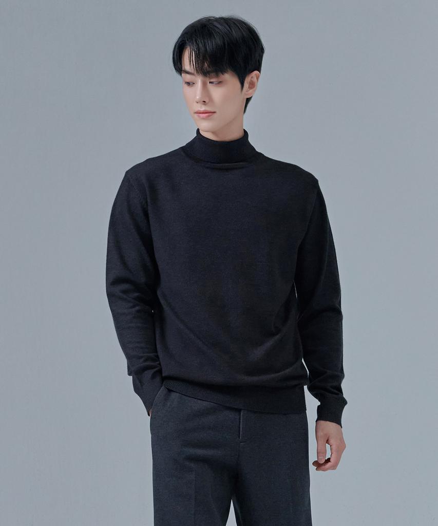 CHASECULT Men'S Essential Turtleneck Sweater-Cfzk5202D09