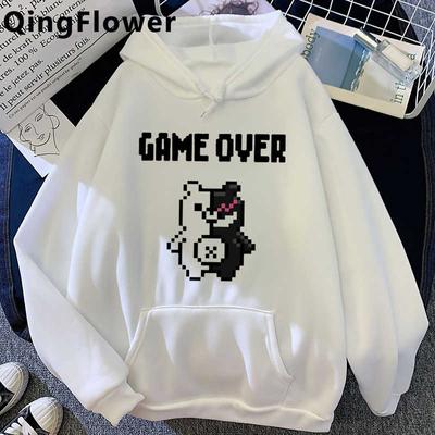 Danganronpa Monokuma Mikan Tsumiki Hoodies Unisex  Hip Hop Unisex Clothing Hoddies Hip Hop