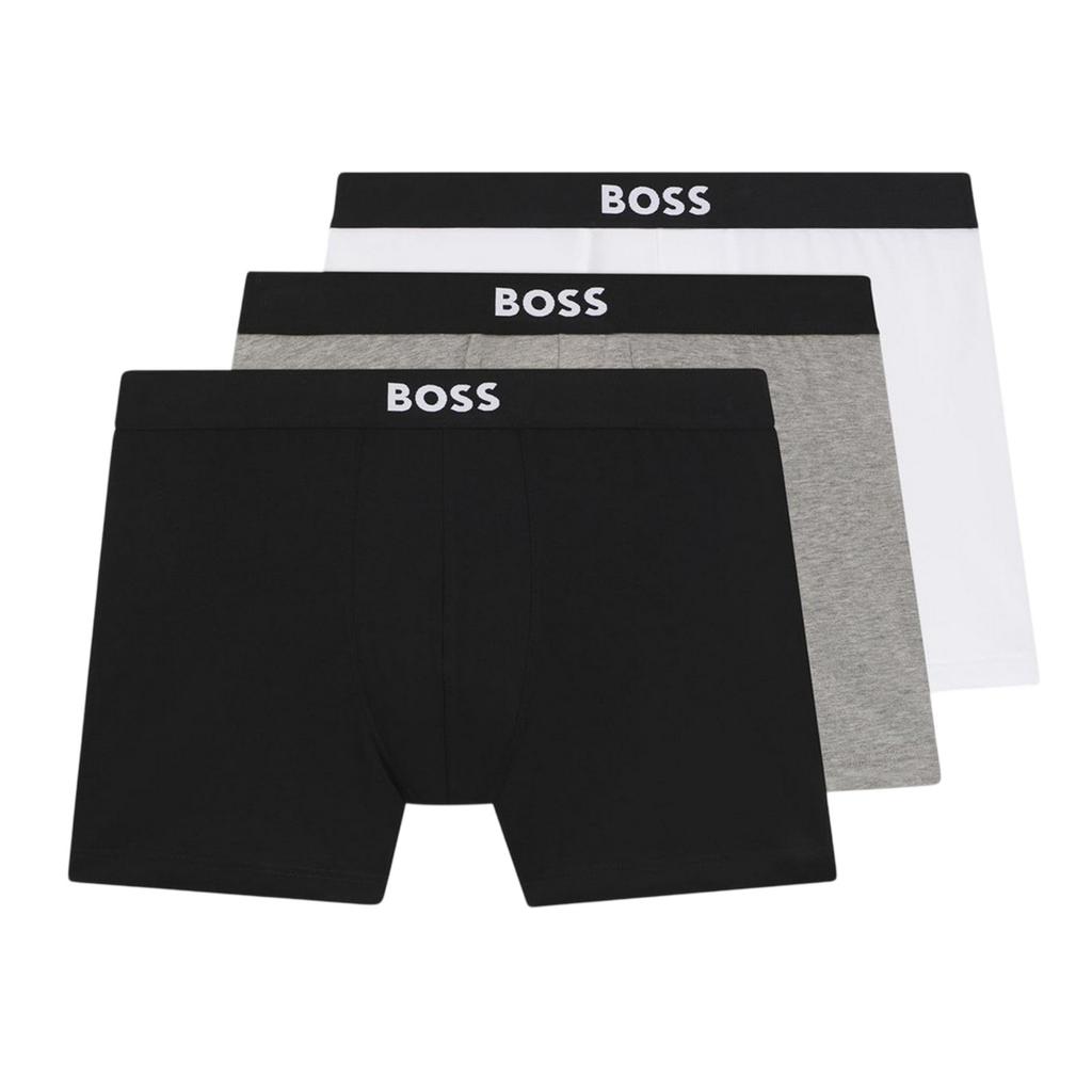 Boss Mens Polycotton Boxer Briefs (Pack of 3)