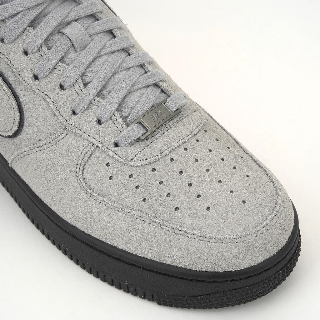 Nike Air Force 1 07 LV8 Duman Grisi Süet Erkek Spor Ayakkabıları Açık-Duman-Grisi Siyah HQ1966-001