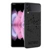 Twelve Constellations Luxury Case For Samsung Galaxy Z Flip 3 4 5G Funda ZFlip 3 Black PC Hard Back Phone Capas