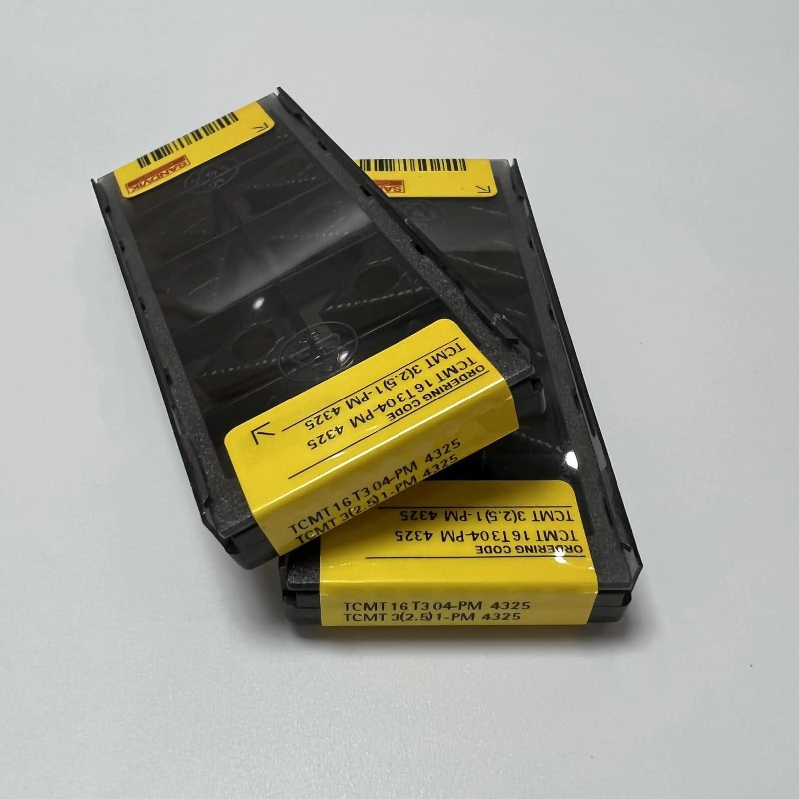 

Original Sandvik / TCMT16T304-PM 4325 CNC lathe carbide blade 10 PCS