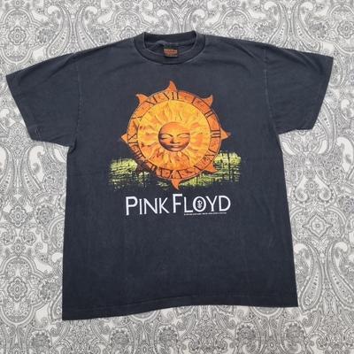Maglietta da concerto vintage dei Pink Floyd del tour nordamericano del 1994 con stampa grafica