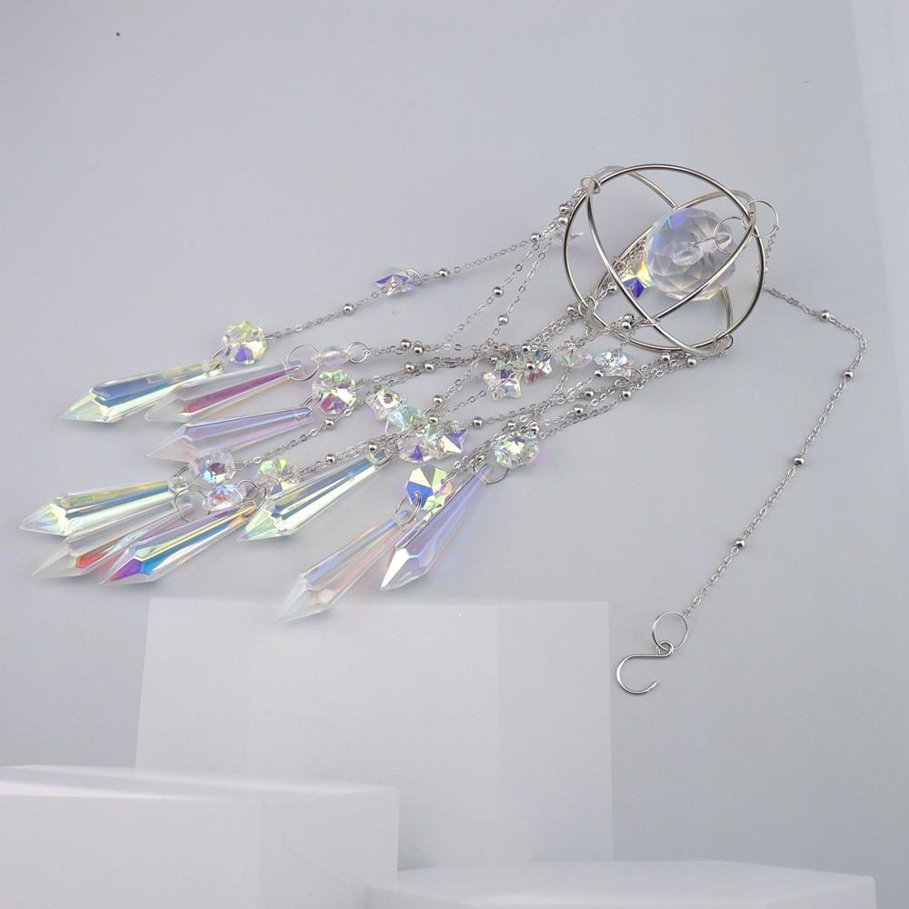 Crystal Sun Catcher Pendant With Agate Material For Home Decor Gift For Weddings