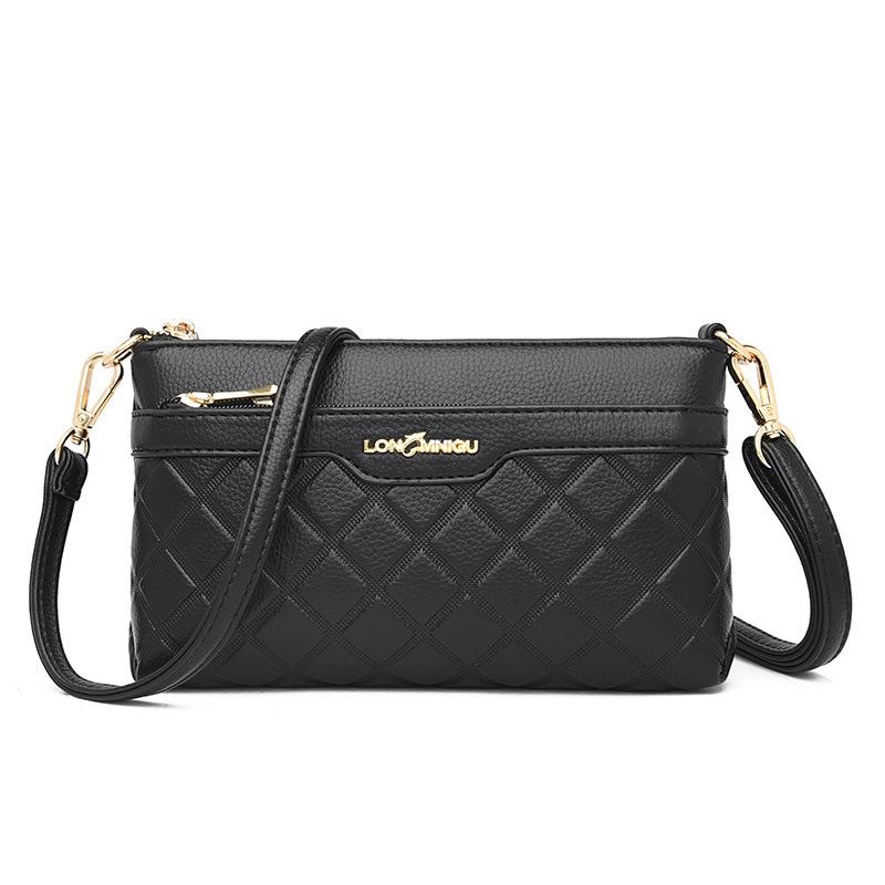 Bag Women's 2025 New Fashion Rhombus Trend Women's Bag Change Bag Shoulder Crossbody Bag Mobile Phone Bag Clutch Bag