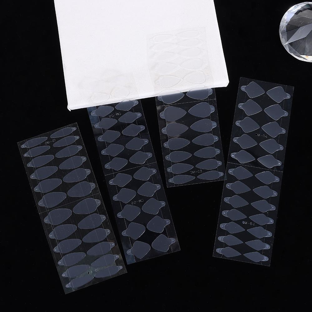 Form Poly Nail Gel System Extension French Line French Forma Dual Sticker Silicone for Dual Forms