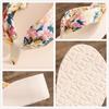 Bohemian Silk Strap Women's Wedge Flip-Flops - Ethnic Style Summer Beach Casual Slippers