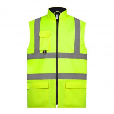Mens Plain Hi-Vis Body Warmer