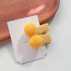 New 2pcs Korean Kawaii Candy Color Pompoms Hair Clips Little Girls Princess Barrettes Headwear Girls Kids Hair Accessories