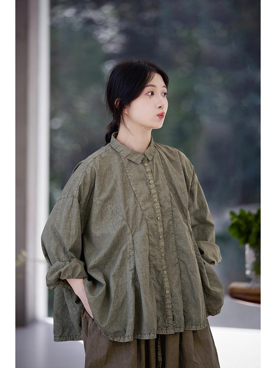 Summer Retro Women s Loose-Fit Cooling Shirt M