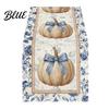 Kitchen Table Runner Print Seasonal Inch Pumpkin Runner 13x72 for Fall Maple Leaf Autumn Festive