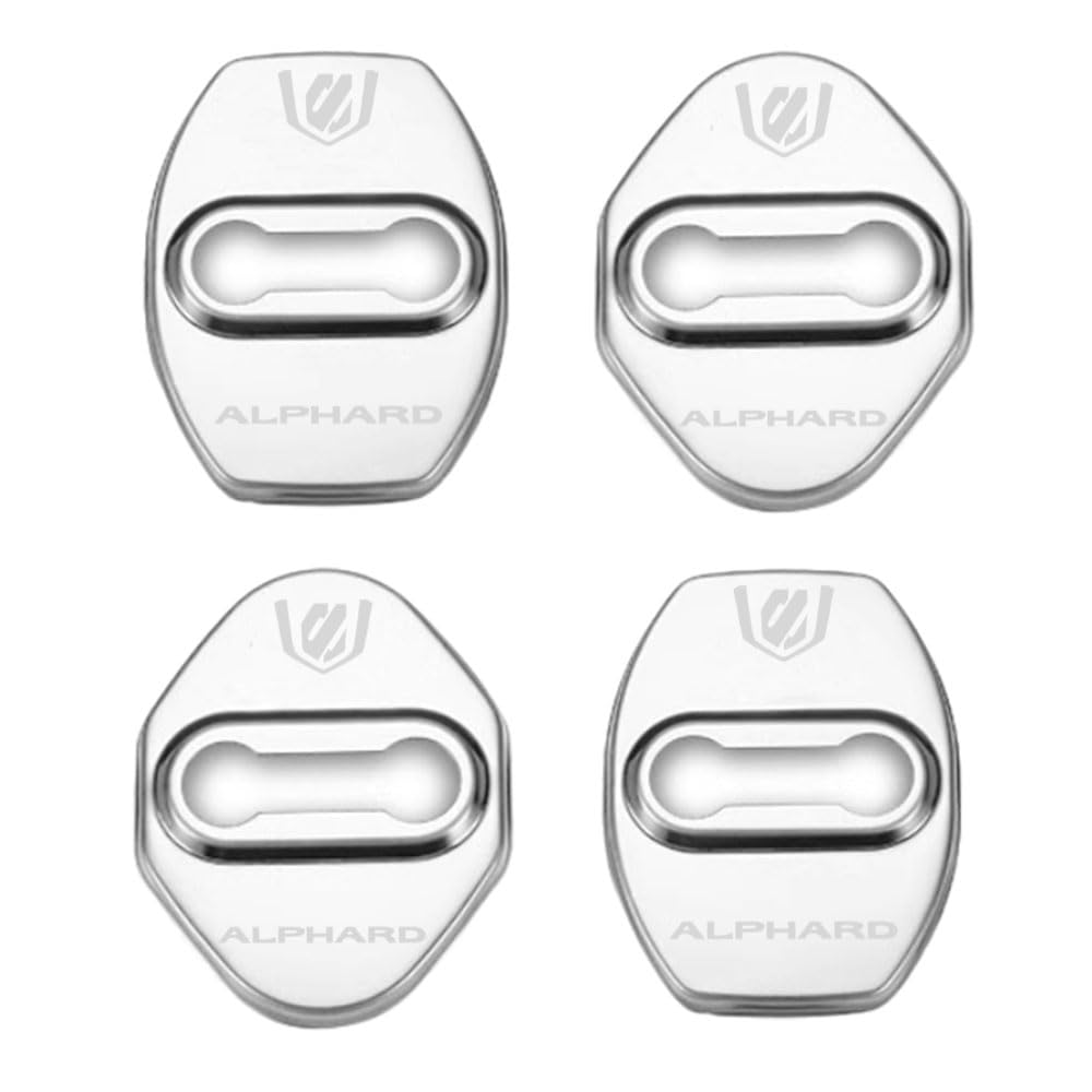 LEXLEYS Alphard 20 Series Vehicle Specific Design Door Lock Striker One Size серебряный
