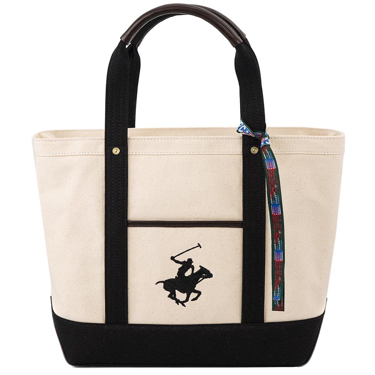 

Hills Polo BEVERLY HILLS POLO CLUB Tote Bag BH1008N L Size Ivory x Black [Beverly Club] Women s IV/BK/BK [Used]
