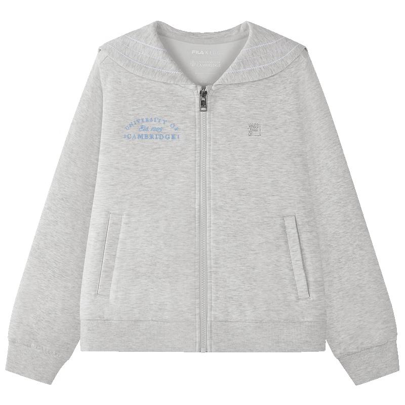 FILA Kids Girls' Preppy Knit Jacket