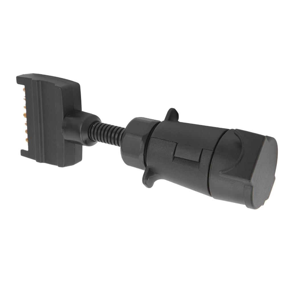Durable Construction 7 PIN Trailer Adapter Plug Female To Flat Flat Male Connector Wiring Connector Trailer Wiring