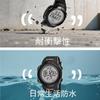 Digital Watch with Large Sport Acrylic Mirror Rugged Luminous Date Shock Black Men's Display, Style, Waterproof, Finish, Design, Function, Alarm,