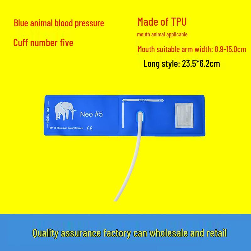 Veterinary Blood Pressure Monitor with Reusable Cuffs, Sizes 1-5 - Special Promotion