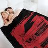 5th Gen Camaro SS Throw Blanket Bed warm winter Multi-Purpose anime Blankets