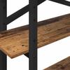 Vintage Wood Bookshelf 100 x 33.5 x 140 cm Engineered Wood