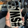 Swag Black Words Phone Case For Iphone 17 17E 16E 11 14 Plus 12 Pro Max 15 16 13 Transparent Slim Lightweight Protective Coque
